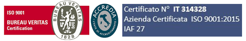 Marchio certificazione ISO 9001 Calorio S.r.l.