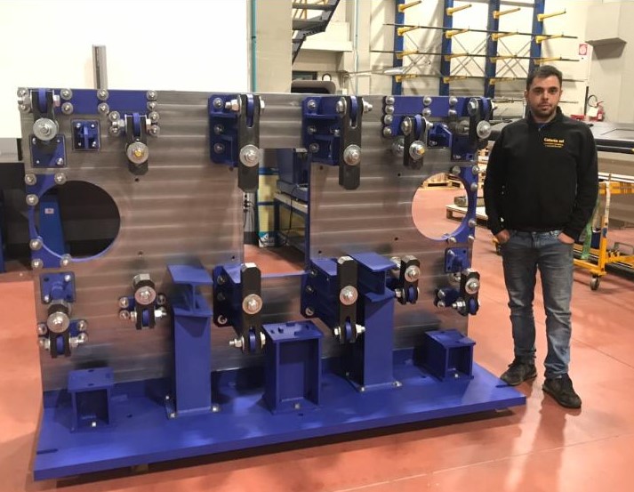 reparto produttivo Calorio Srl a Montà Cuneo